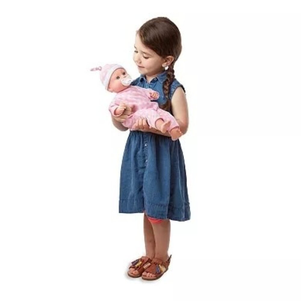 Melissa & Doug Mine to Love - Luke & Lucy Twin Dolls Pacifiers 15" - Picture 4 of 8